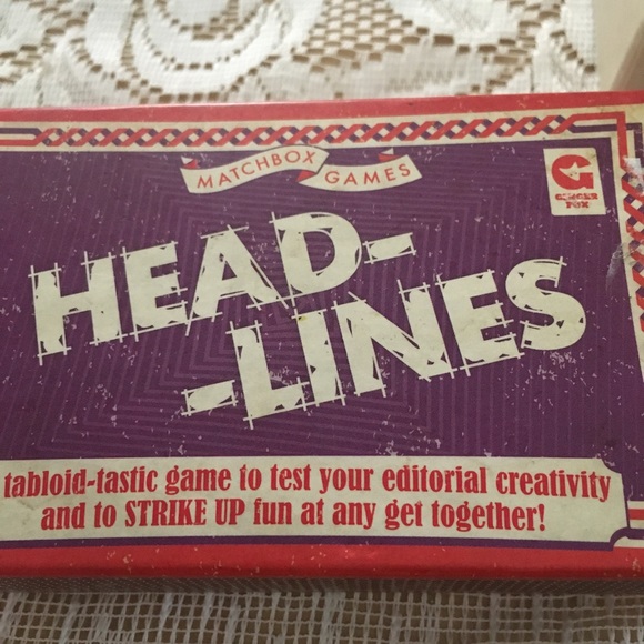 Vintage 2010 HEAD-LINES card game - Picture 3 of 4